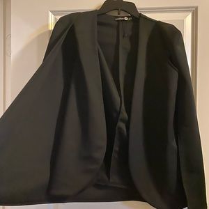 Tall cape blazer